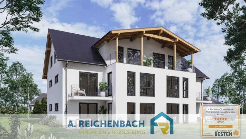 Erstbezug! Wohnen mit erneuerbarer Energie! 2-Raum Wohnung zentrumsnah in Bad Düben zu vermieten!