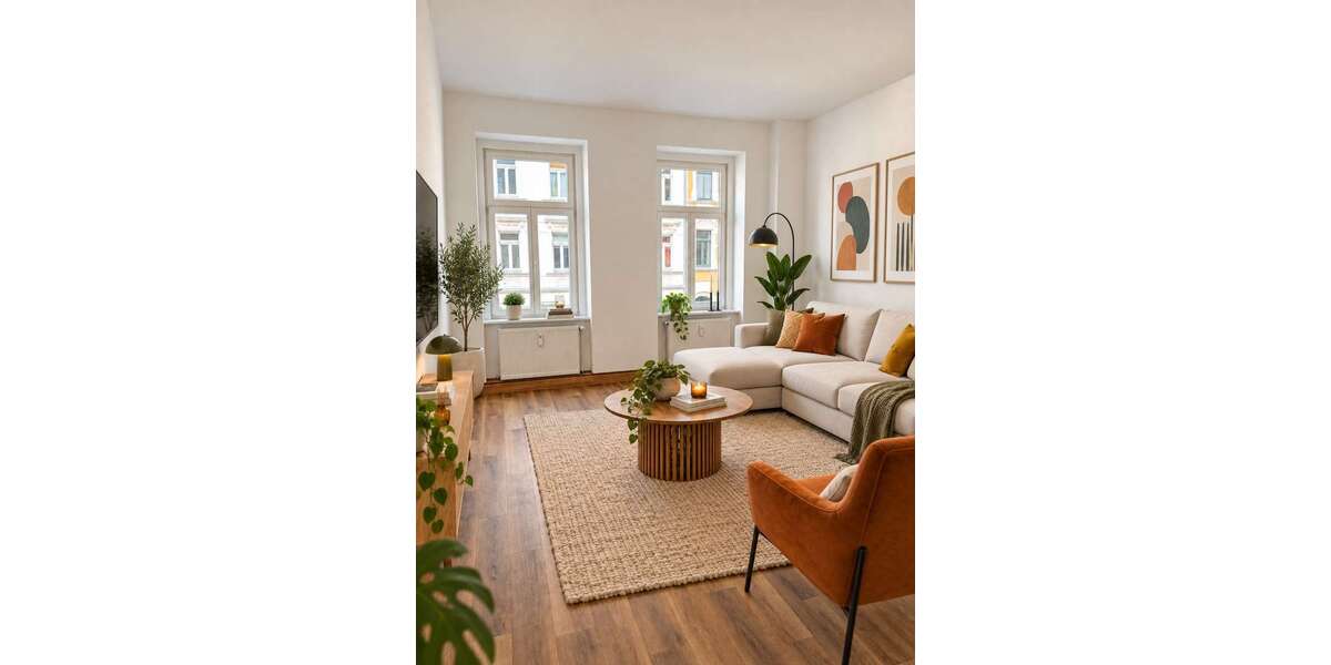 Etagenwohnung Leipzig Altwest - 4 Zimmer, 77 m&sup2;, 224.000&euro; | Angebot:27465786