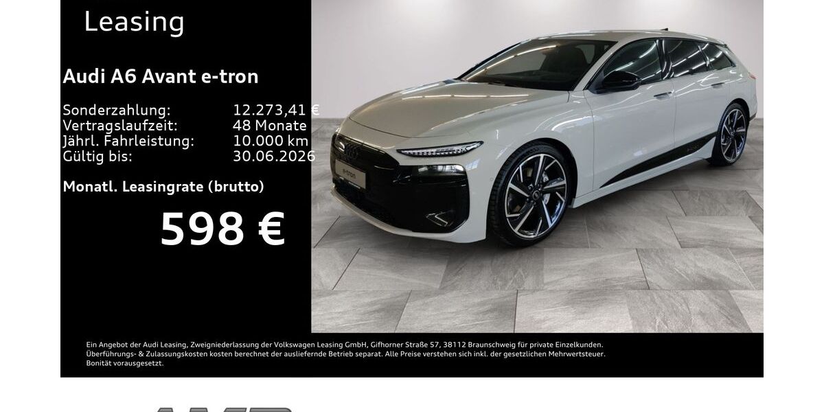 Audi A6 e-tron 6.000 km 77.870 &euro; Borna 04552