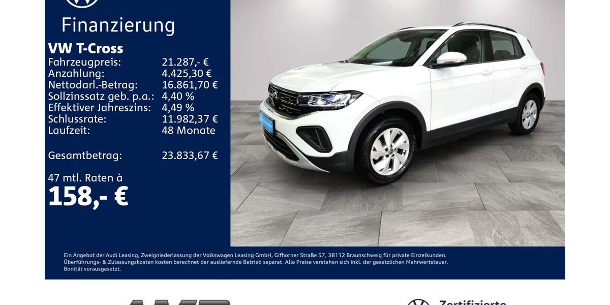VW T-Cross 5.950 km 20.870 &euro; Borna 04552