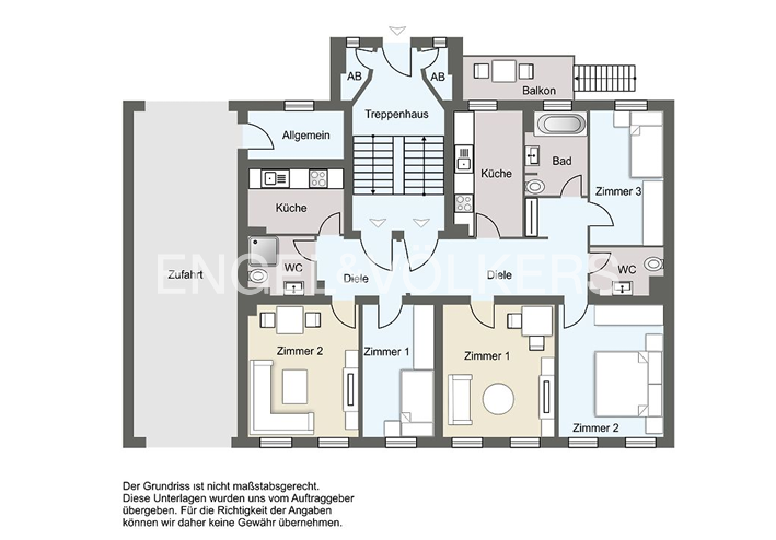 Etagenwohnung Leipzig Schleußig - 5 Zimmer, 131 m&sup2;, 500.000&euro; | Angebot:25701545