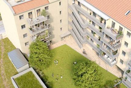 NEUBAU-Wohnung mit Balkon zum Garten * 4 Zimmer * KFW 40 und QNG 4 zimmer