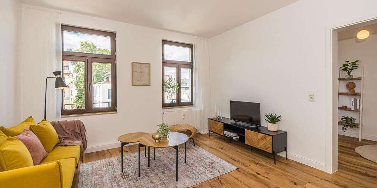 Etagenwohnung Leipzig - 4 Zimmer, 82 m&sup2;, 345.000&euro; | Angebot:27150935