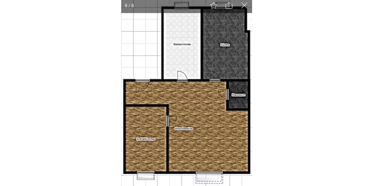 Dachgeschoßwohnung Leipzig Altwest - 2 Zimmer, 50 m&sup2;, 237.000&euro; | Angebot:26182529