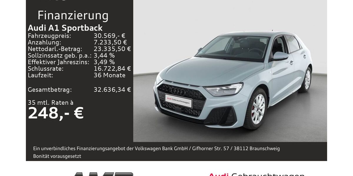 Audi A1 4.070 km 29.970 &euro; Borna 04552