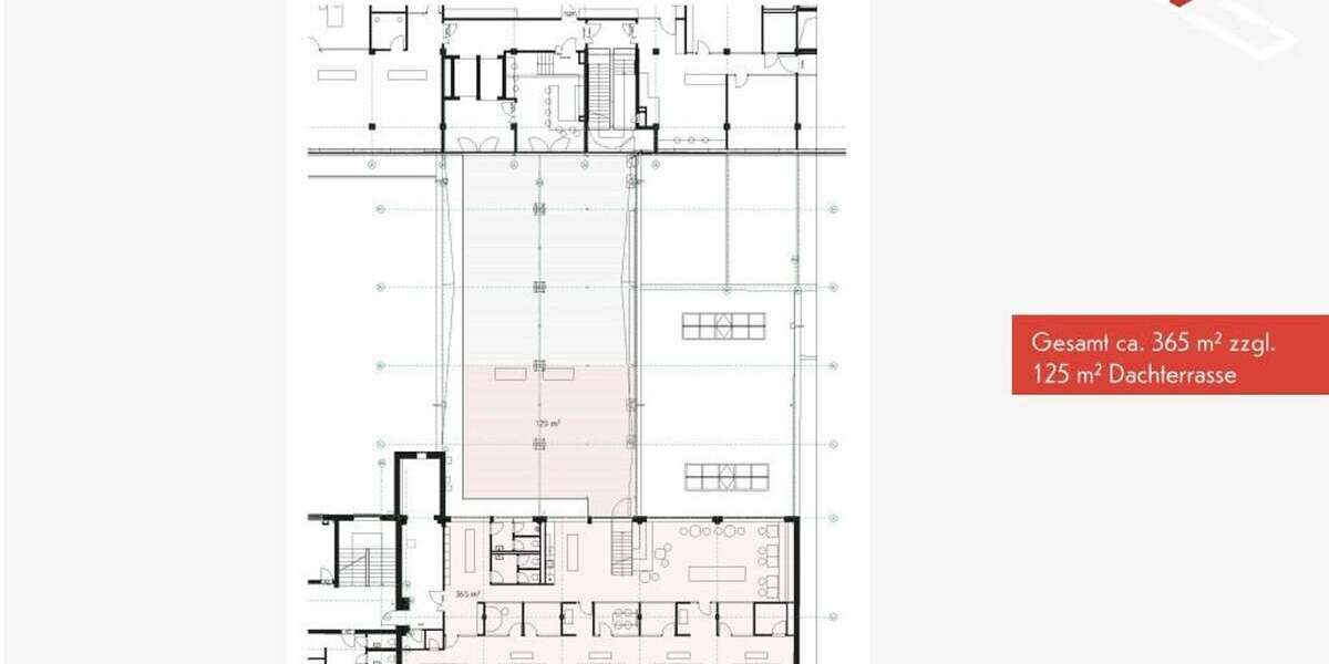 Moderne trifft Vergangenheit- Büroflächen in der historischen Konsumzentrale Plagwitz mieten! zimmer