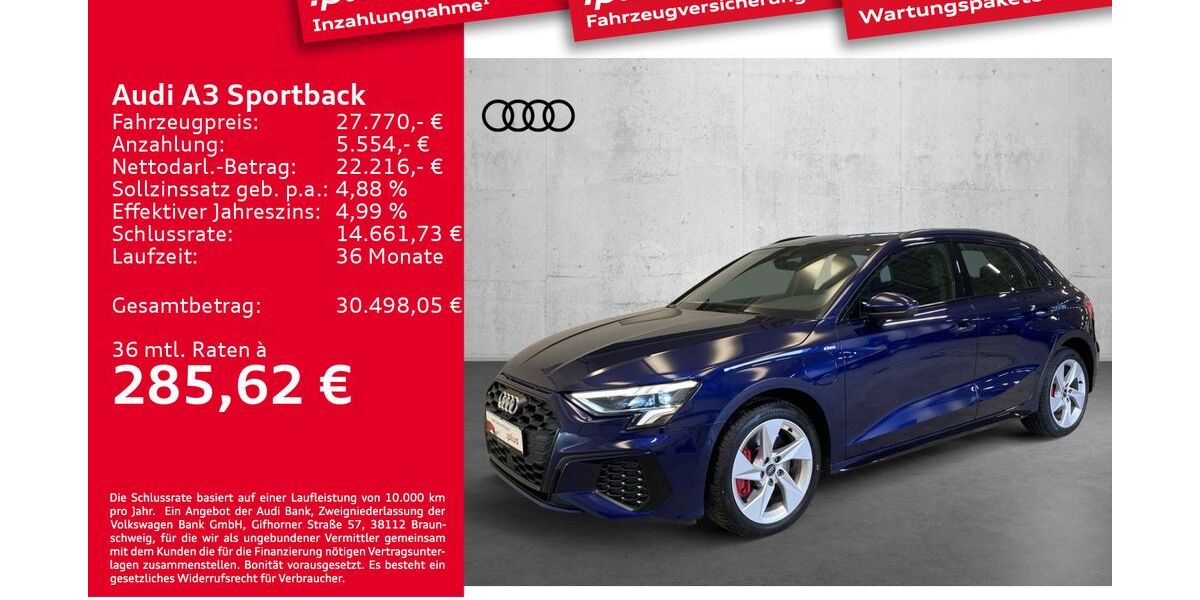 Audi A3 53.350 km 25.980 &euro; Leipzig 04129