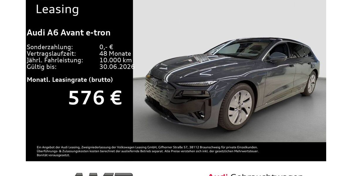 Audi A6 e-tron 5.780 km 55.680 &euro; Borna 04552