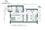 Etagenwohnung Leipzig Zentrum-Nordwest - 2 Zimmer, 56 m&sup2;, 179.000&euro; | Angebot:26275400