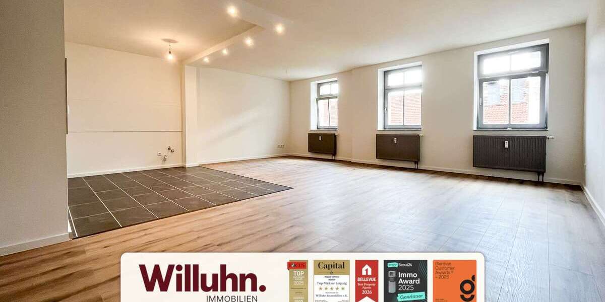 Etagenwohnung Leipzig Altwest - 2 Zimmer, 60 m&sup2;, 245.000&euro; | Angebot:25270711