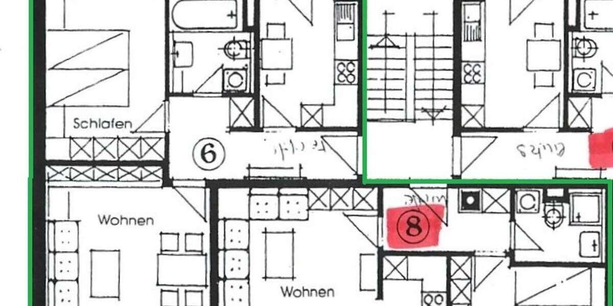 +++ Gohlis Süd - 4 - Zimmer - 2 - Bäder - Balkon +++ 4 zimmer