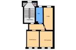 Etagenwohnung Leipzig Nordwest - 2 Zimmer, 64 m&sup2;, 549&euro; | Angebot:26407555
