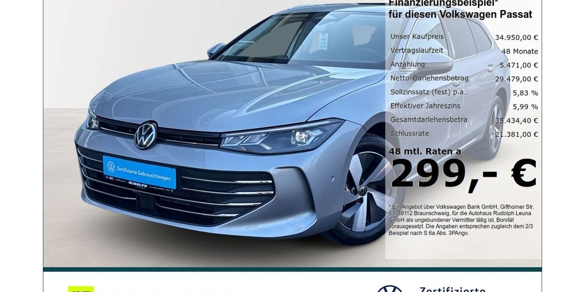 VW Passat 9.200 km 34.950 &euro; Leuna 06237