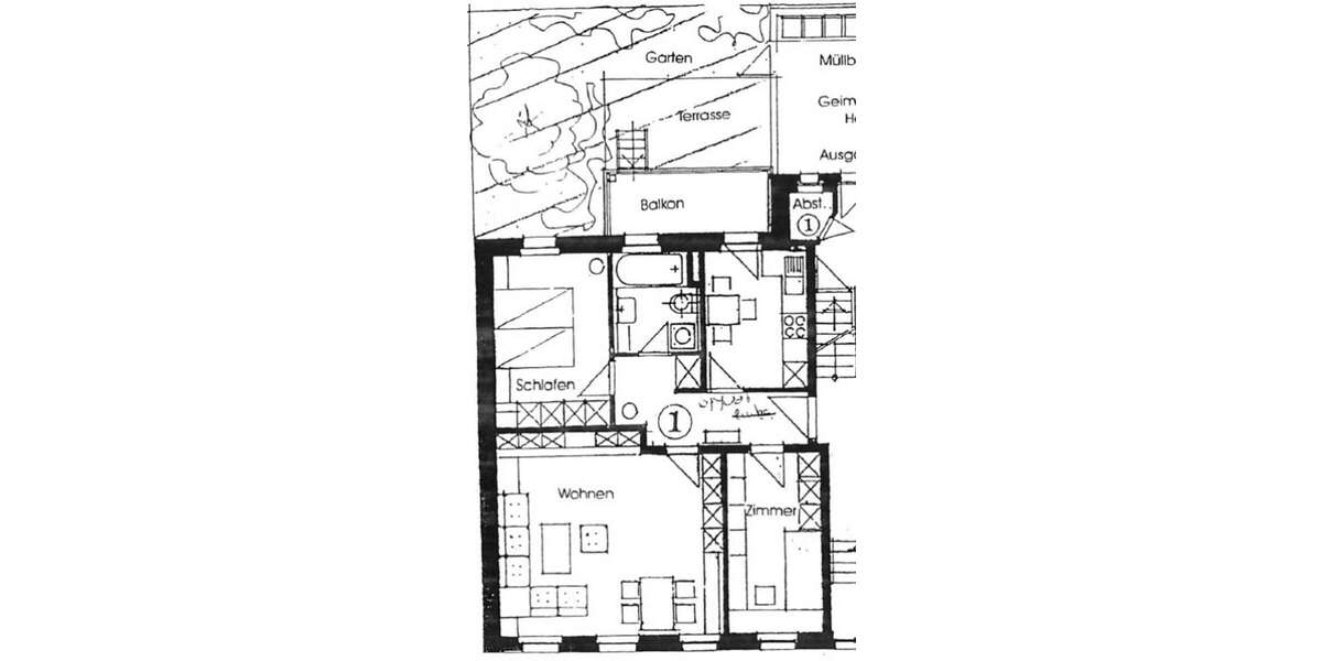 +++ Gohlis Süd, vermietete 3 - Zimmerfamilienwohnung mit Gartenanteil, Neue Heizung 2025 +++ 3 zimmer