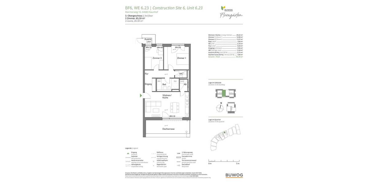 Etagenwohnung Naunhof - 3 Zimmer, 85 m&sup2;, 420.000&euro; | Angebot:26020185