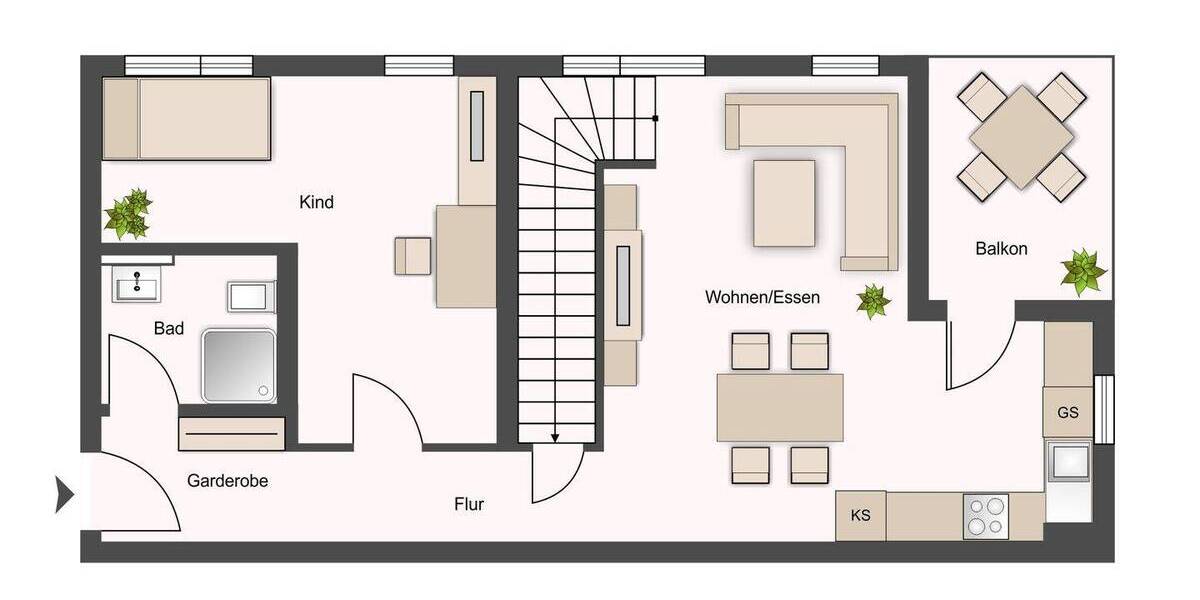 Etagenwohnung Zwenkau - 4 Zimmer, 117 m&sup2;, 495.300&euro; | Angebot:26499788
