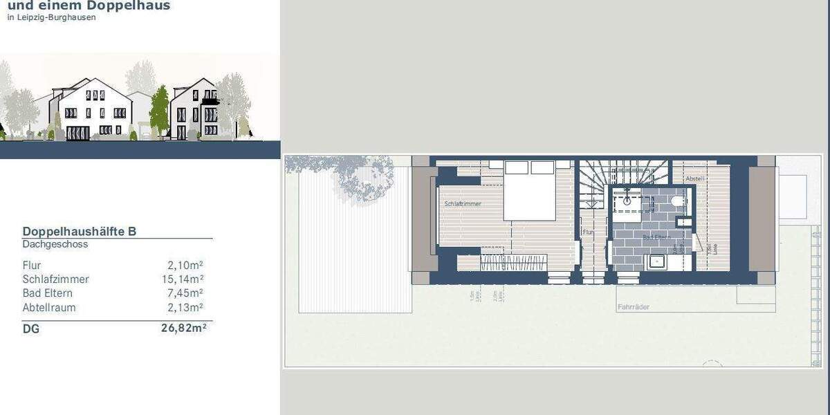 Mehrfamilienhaus, Wohnhaus Leipzig Burghausen-Rückmarsdorf - 4 Zimmer, 122 m&sup2;, 479.000&euro; | Angebot:25997410