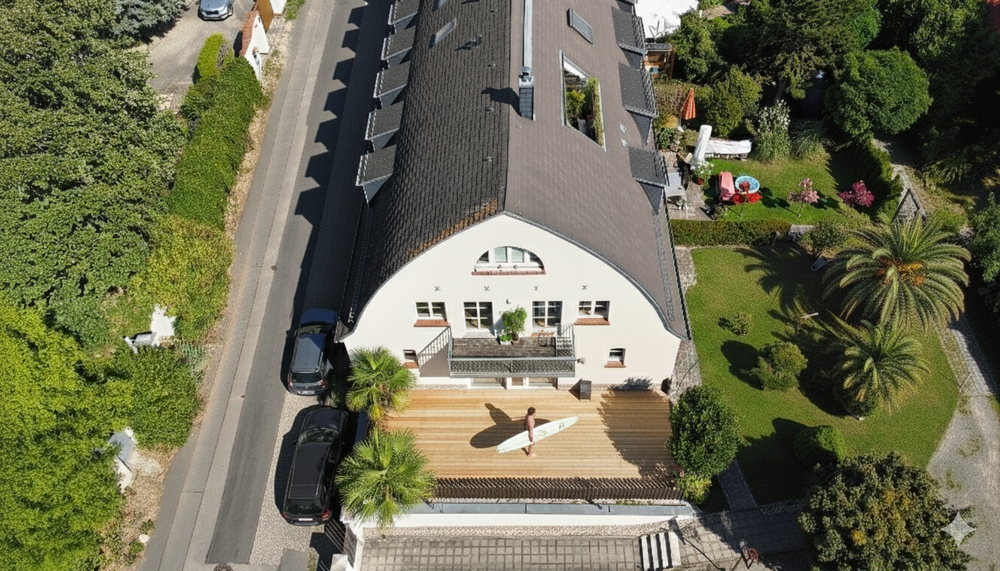 Bezugsfreie Maisonettewohnung im Hofgut Zöbigker mit Garten und Balkon, direkt am Cospudener See! 4 zimmer