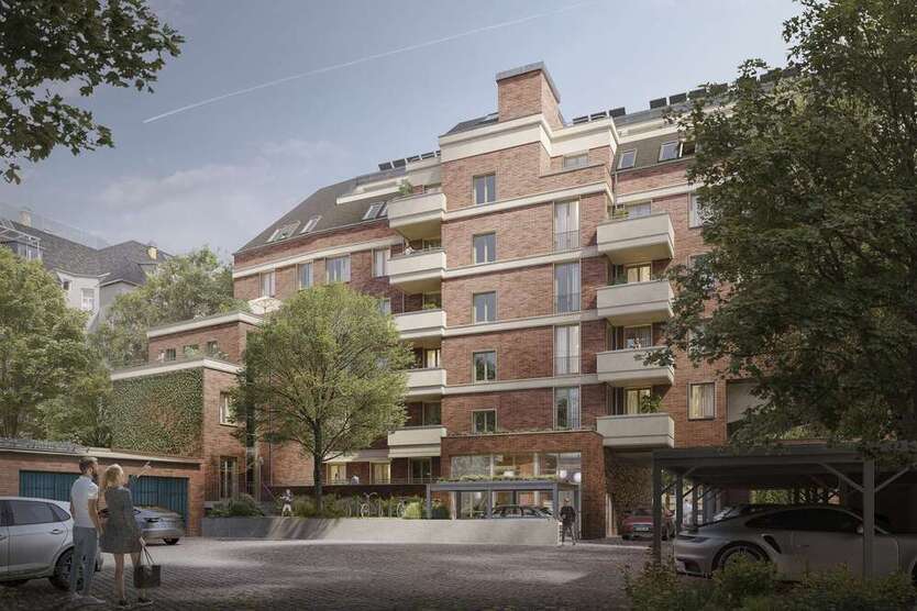 Exklusiver Neubau in Schleußig: 2-Raum-Wohnung mit HWR & Loggia 2 zimmer