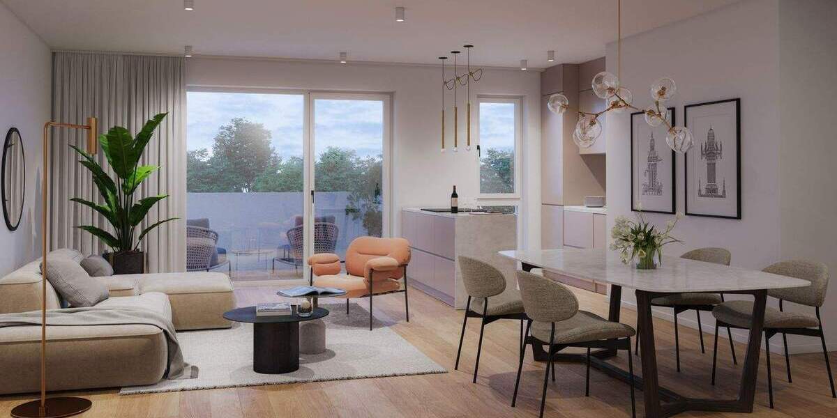 NEUBAUPROJEKT LANGE 30 - 3-Raum-Wohnung mit Balkon und perfekter Harmonie aus Stil und Komfort 3 zimmer