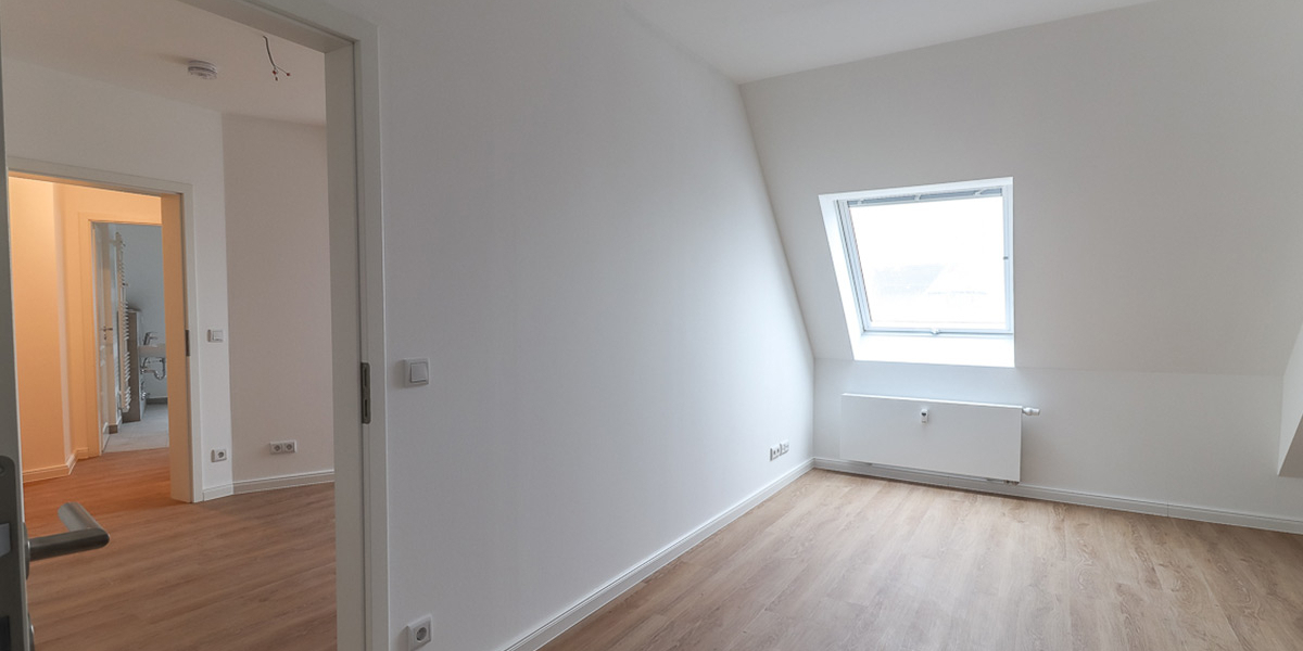 ERSTBEZUG NACH SANIERUNG + EUTRITZSCH + 2 RAUM + DACHGESCHOSS + AB SOFORT - Dachgeschoßwohnung Leipzig Eutritzsch | Angebot:24795252