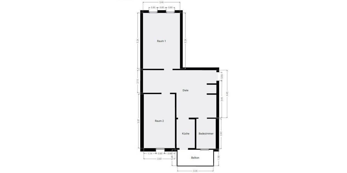 Etagenwohnung Leipzig Reudnitz-Thonberg - 2 Zimmer, 68 m&sup2;, 225.000&euro; | Angebot:26156466