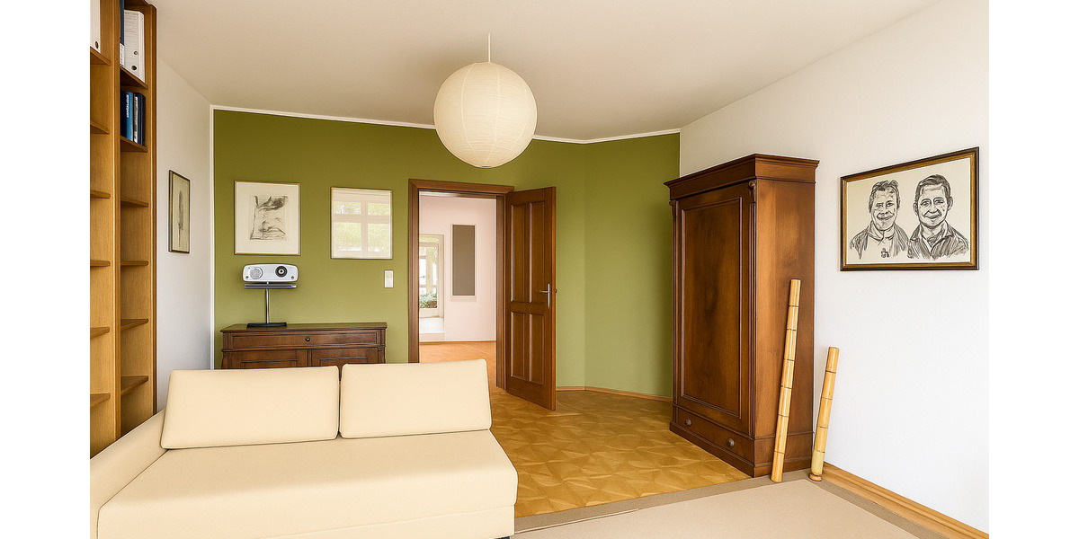 Etagenwohnung Leipzig Gohlis-Süd - 4 Zimmer, 125 m&sup2;, 480.000&euro; | Angebot:25156881