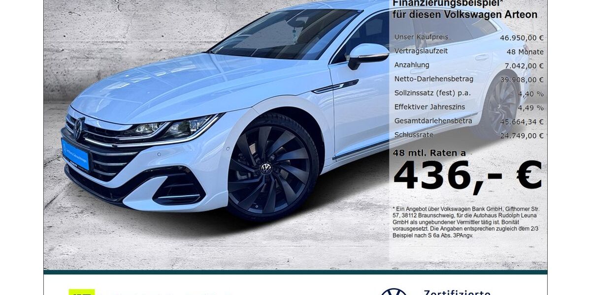 VW Arteon 8.400 km 43.910 &euro; Leuna 06237
