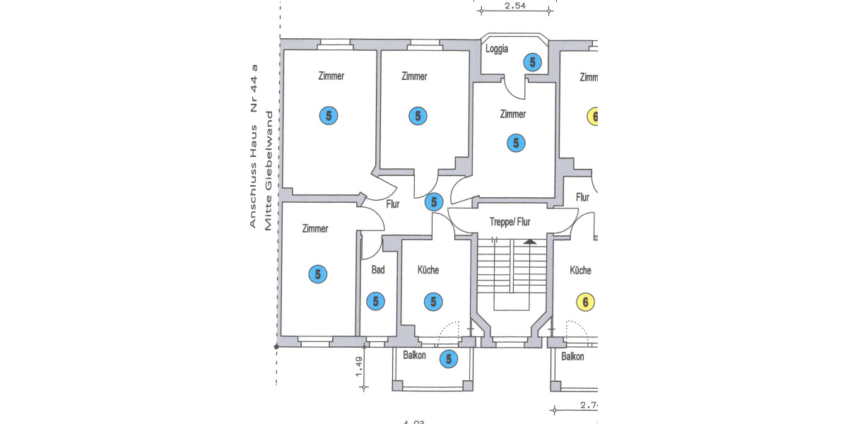 Etagenwohnung Leipzig Dölitz-Dösen - 4 Zimmer, 86 m&sup2;, 202.312&euro; | Angebot:25911968