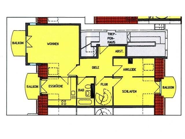 Etagenwohnung Leipzig Liebertwolkwitz - 3 Zimmer, 105 m&sup2;, 299.000&euro; | Angebot:25851554