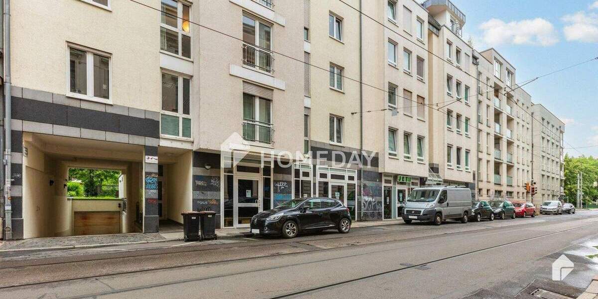 Gemütliche Stadtwohnung mit Balkon, Aufzug und Tiefgaragenstellplatz nahe der Leipziger Innenstadt 2 zimmer