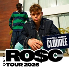 RO$C - TOUR 2026 + Special Guest: CLOUDEE 24.04.2026 Naumanns Tanzlokal