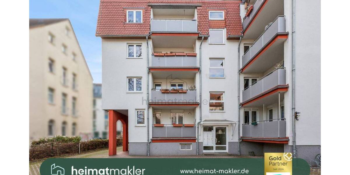 Etagenwohnung Leipzig Lindenau - 3 Zimmer, 69 m&sup2;, 197.000&euro; | Angebot:26245226