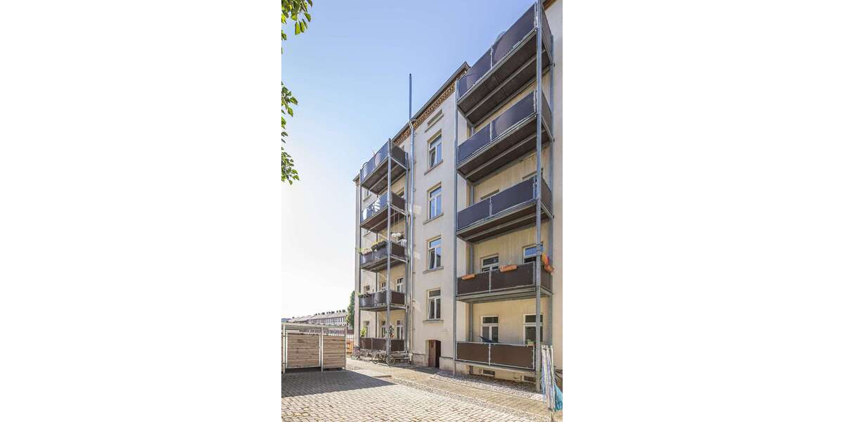 Erdgeschosswohnung: 3-Zimmer mit Balkon - direkt am Lene-Voigt-Park 3 zimmer