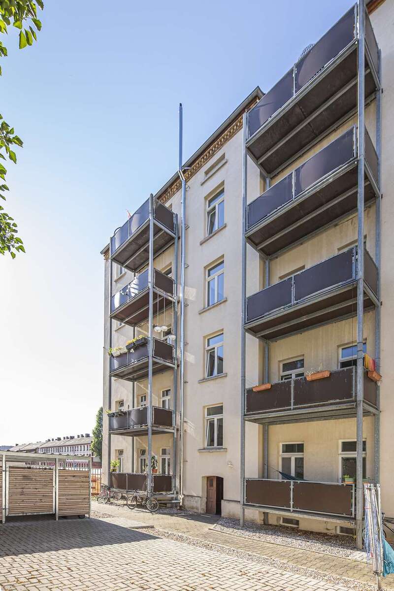 Erdgeschosswohnung: 3-Zimmer mit Balkon - direkt am Lene-Voigt-Park 3 zimmer