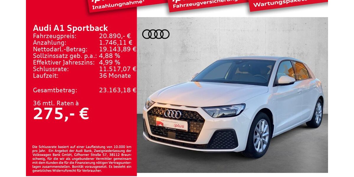 Audi A1 34.850 km 20.890 &euro; Leipzig 04129