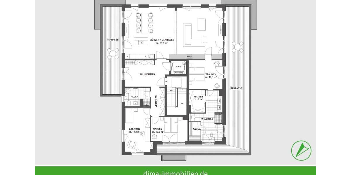 Einfamilienhaus Leipzig Mitte - 4 Zimmer, 243 m&sup2;, 6.800&euro; | Angebot:26564883