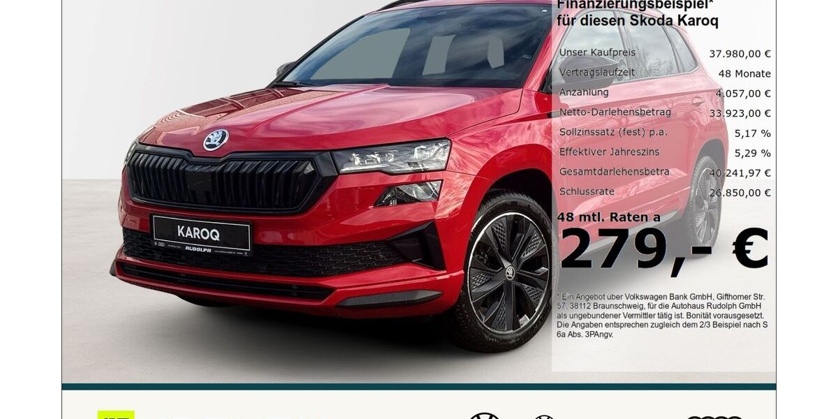 Skoda Karoq 2.500 km 37.980 &euro; Merseburg 06217