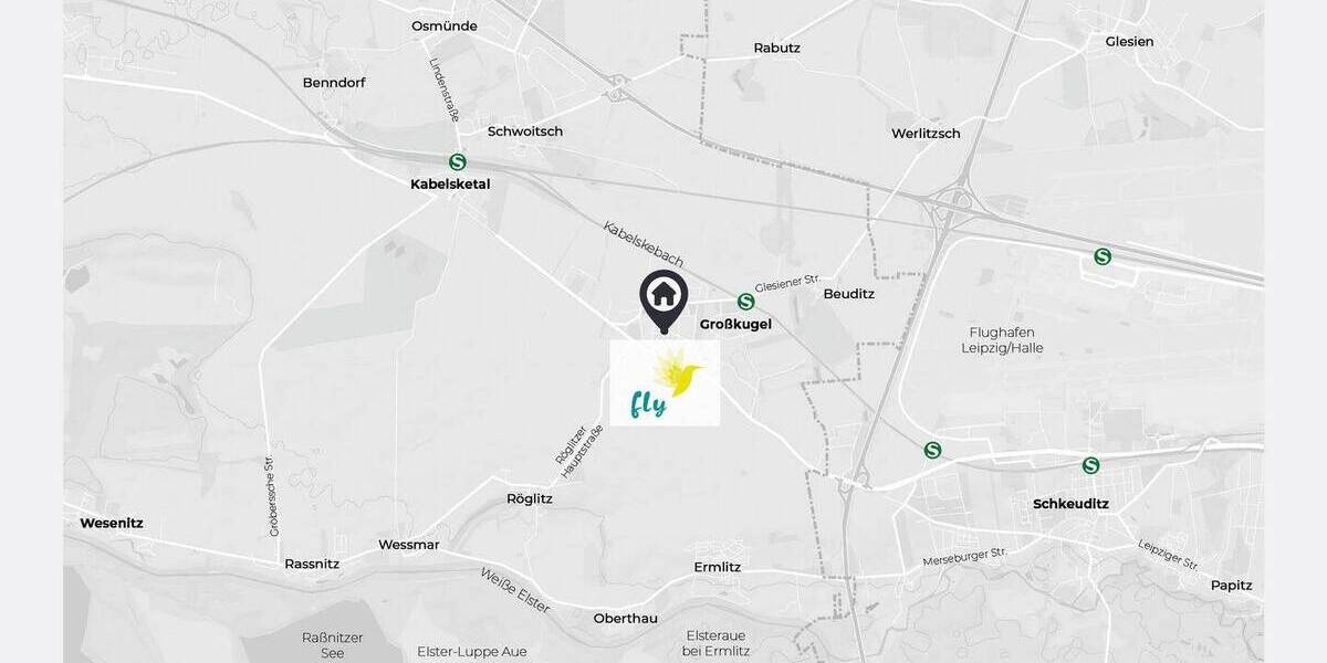 Etagenwohnung Großkugel Großkugel - 2 Zimmer, 41 m&sup2;, 67.800&euro; | Angebot:25733185