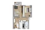 Etagenwohnung Merseburg - 3 Zimmer, 59 m&sup2;, 381&euro; | Angebot:26382350