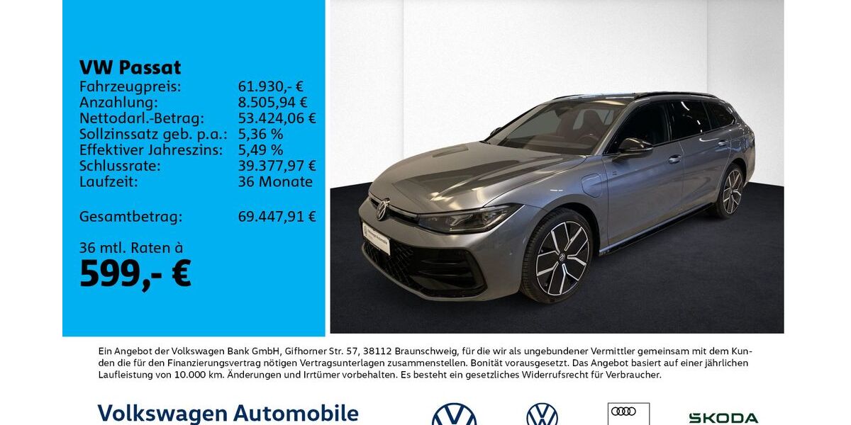 VW Passat 20.000 km 60.930 &euro; Leipzig 04178