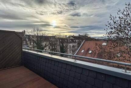 Kleines Penthouse im Waldstraßenviertel - bezugsfrei 1 zimmer