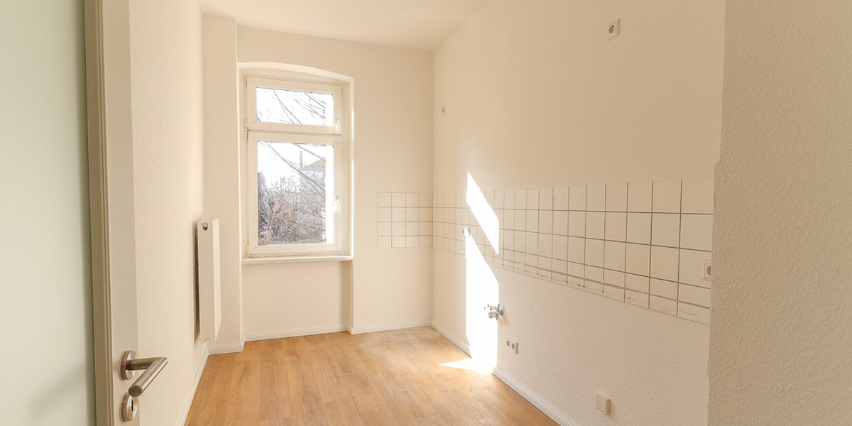 IN SANIERUNG + WAHREN + 3 RAUM WOHNUNG + HOCHPARTERRE + BALKON - Erdgeschoßwohnung Leipzig-Wahren Wahren | Angebot:26232683
