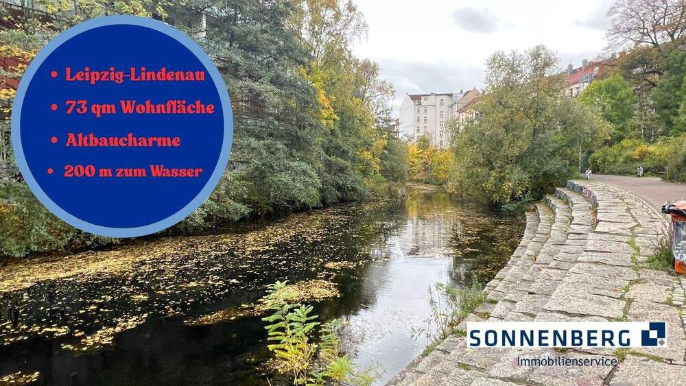 Etagenwohnung Leipzig Lindenau - 2 Zimmer, 72 m&sup2;, 195.000&euro; | Angebot:25727327