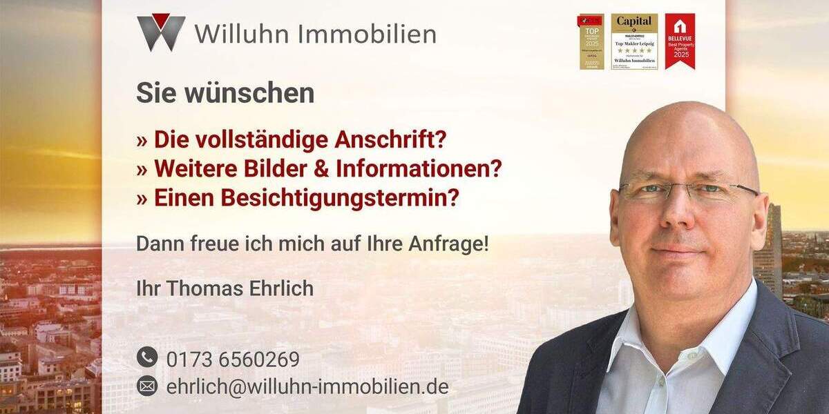 Etagenwohnung Leipzig Wahren - 3 Zimmer, 72 m&sup2;, 185.000&euro; | Angebot:25673789