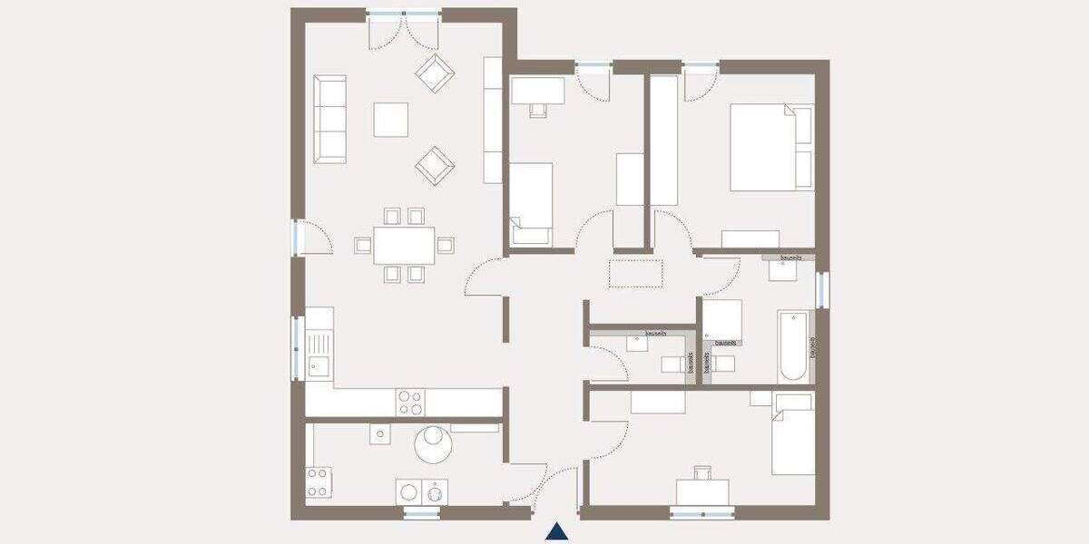 Bungalow Dölbau Dölbau - 4 Zimmer, 116 m&sup2;, 221.999&euro; | Angebot:25717530