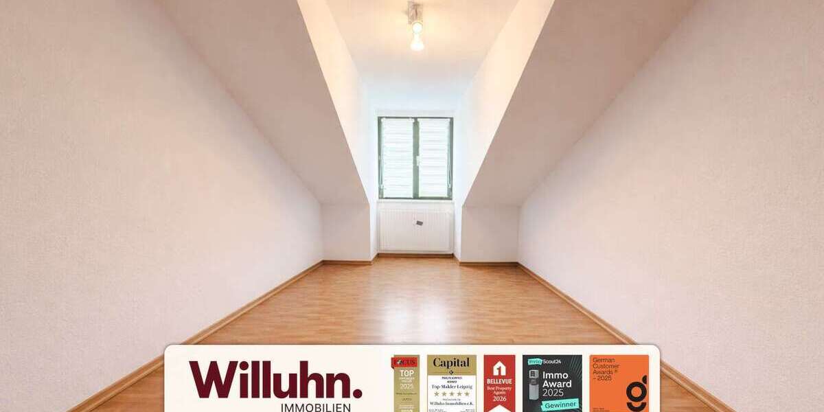 Etagenwohnung Leipzig Mitte - 3 Zimmer, 48 m&sup2;, 576&euro; | Angebot:25370422
