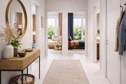 bezugsfertige, barrierefreie 4-Zimmer-Familienwohnung mit Terrasse und moderner Technik bezugsfertig 4 zimmer