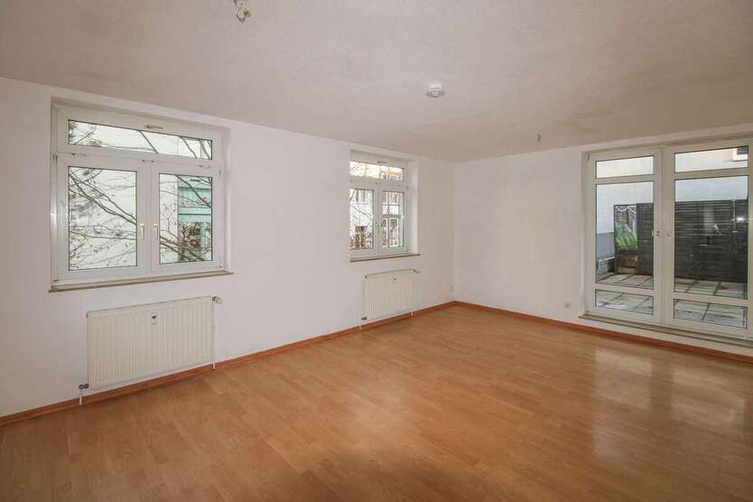 Leerstand- Eigentumswohnung mit 22m² großer Terrasse direkt vom Eigentümer 1 zimmer