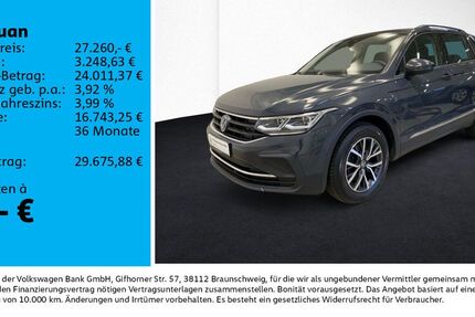 VW Tiguan 56.915 km 27.260 € Leipzig 04178